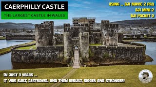 Caerphilly Castle  The Largest in Wales 2nd in Britain [upl. by Alverta933]