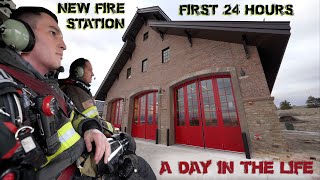 First 24 Hours in a New Fire Station  A Day in the Life [upl. by Adniles]