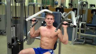 How To Overhead Press Cybex [upl. by Welcher101]