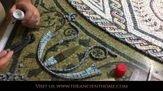 Making a Roman Mosaic with Indirect Method [upl. by Kirby]