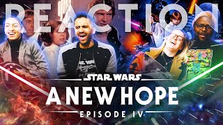 Star Wars Episode IV A New Hope  Group Reaction [upl. by Aneres]