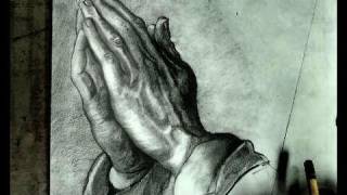 How to Draw Praying Hands Step by Step Albrecht Durer [upl. by Aelyak58]