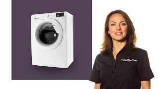 Hoover Dynamic Link DHL 1492D3 NFC 9 kg Washing Machine  White  Product Overview  Currys PC World [upl. by Idola]