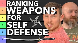 Ranking Self Defense Martial Arts Weapons  BEST WEAPON TIER LIST Icy Mike Hard2Hurt [upl. by Creight]