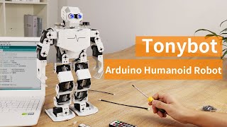 Hiwonder Latest Tonybot Humaoid Robot Based Arduino [upl. by Riegel]