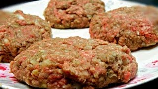 Homemade Burger Patties [upl. by Schwing]