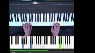 De Brabançonne Belgian national anthem easy piano [upl. by Manolo]