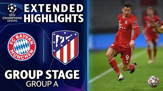 FC Bayern Munich vs Atlético Extended Highlights  UCL on CBS Sports [upl. by Joeann890]