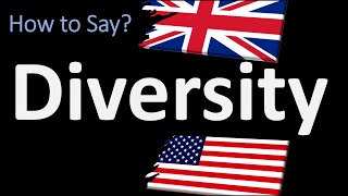 How to Pronounce Diversity 2 WAYS UKBritish Vs USAmerican English Pronunciation [upl. by Catton753]