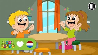 TWEE HANDJES  Kinderliedjes  Liedjes voor Peuters en Kleuters  Minidisco [upl. by Alyt]