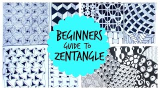 Beginners Guide to Start Zentangles [upl. by Herodias]