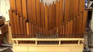 homemade pipe organ demo [upl. by Edijabab]