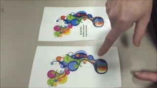 UNINET IColor White Underprint Demonstration [upl. by Lleoj476]