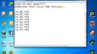 How to fix iwd error Call of Duty 4  Link Updated [upl. by Eatnoled]