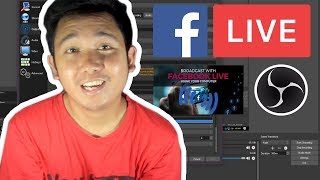 Paano MagLivestream Sa Facebook Gamit OBS Studio [upl. by Aney]