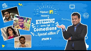 Flipkart presents Kvizzing with the comedians  QF 4 ft Anirban Shantanu Sulagna amp Vishal [upl. by Grubb]