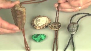 How To Make A Bolo Tie From Almost Anything Full [upl. by Terrel]