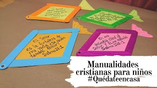 Manualidades Cristianas para enseñar Pez salmista [upl. by Uase104]