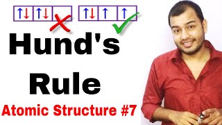 Hunds Rule Atomic Structure 07 Rules for Filling OF Electron Hunds Rule of Maximum Multiplicity [upl. by Aihseyt]