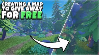 Making A Fantasy Map in Roblox And Giving It Away For FREE [upl. by Petuu]