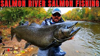 Salmon Fishing New Yorks World Famous Salmon River [upl. by Retswerb]