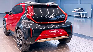 Toyota AYGO X PROLOGUE Concept  Design Details [upl. by Beatrisa]