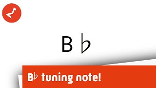 B Flat B♭ Tuning NoteTone  Trombone Trumpet Band Instruments Bb note Bb reference note B flat [upl. by Miuqaoj]