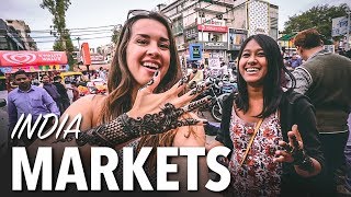 Best Markets in Delhi  What 100 gets you in India [upl. by Ahsart510]