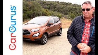 2018 Ford EcoSport  CarGurus Test Drive Review [upl. by Virgin]