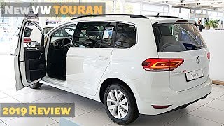 2019 New VW TOURAN Review Interior Exterior [upl. by Strepphon402]