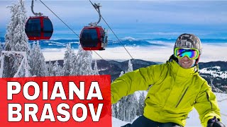 Poiana Brasov  Top Ski Resort [upl. by Anillek640]