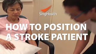 How To Position A Stroke Patient [upl. by Octavie419]