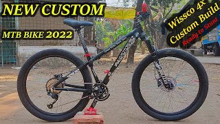 NEW CUSTOM MTB BIKE 2022  Wissco 4x Custom Build  Ready to Stunt  Stunt Cycle price in Bangladesh [upl. by Dazraf]