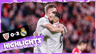 Athletic 02 Real Madrid  HIGHLIGHTS  LaLiga [upl. by Yrian]