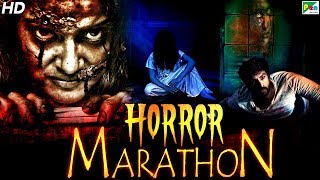 Horror Movies Marathon  New Hindi Dubbed Movies 2020  Kaher Ek Raat Dayen House 100 [upl. by Marashio]