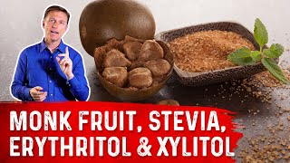 Artificial Sweeteners Monk Fruit Stevia Erythritol amp Xylitol – Dr Berg [upl. by Margo]