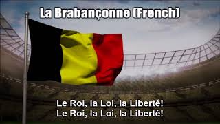 Belgian National Anthem  La Brabançonne Full Version  Nightcore Style With Lyrics [upl. by Ko]