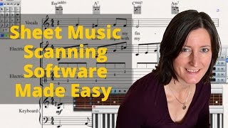 Music Scanning Software Tutorial  Photoscore and Sibelius [upl. by Luann]