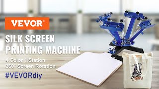 How to Install VEVOR Screen Printing Machine [upl. by Aicilram]