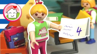 Playmobil ταινία Η Ελένη παίρνει βαθμούς στο σχολείο  οικογένειας Οικονόμου [upl. by Flossi64]