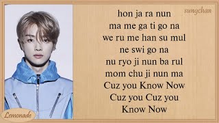 NCT U  Know Now Easy Lyrics [upl. by Cynthla840]