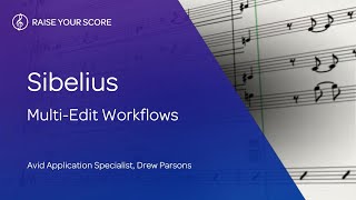 Sibelius MultiEdit Workflows [upl. by Hanselka963]