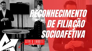 DIREITO DE FAMÍLIA Reconhecimento de filiação socioafetiva [upl. by Bodi]