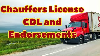 Trucking  What Is A Chauffers License [upl. by Anael]