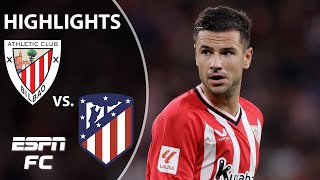 Athletic Club vs Atletico Madrid  LALIGA Highlights  ESPN FC [upl. by Winne]