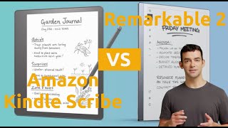 Amazon Kindle Scribe vs Remarkable 2 – Which is the Better ENote Device [upl. by Won]