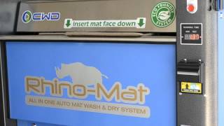 RhinoMat The Best Car Mat Cleaning Machine [upl. by Ehsrop712]