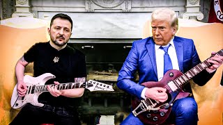 Trump vs Zelensky Guitar Battle Fan Made Video Edit [upl. by Alsi]