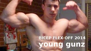 Web Biceps 2014 flex off  Young Muscle [upl. by Iarahs]