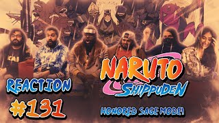 Naruto Shippuden  Episode 131  Honored Sage Mode  Group Reaction [upl. by Adala]